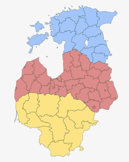 Baltic States Administrative Subdivisions  onerror='this.onerror=null; this.remove();' XYZ Https - Baltic States Png, Transparent Png, Transparent PNG